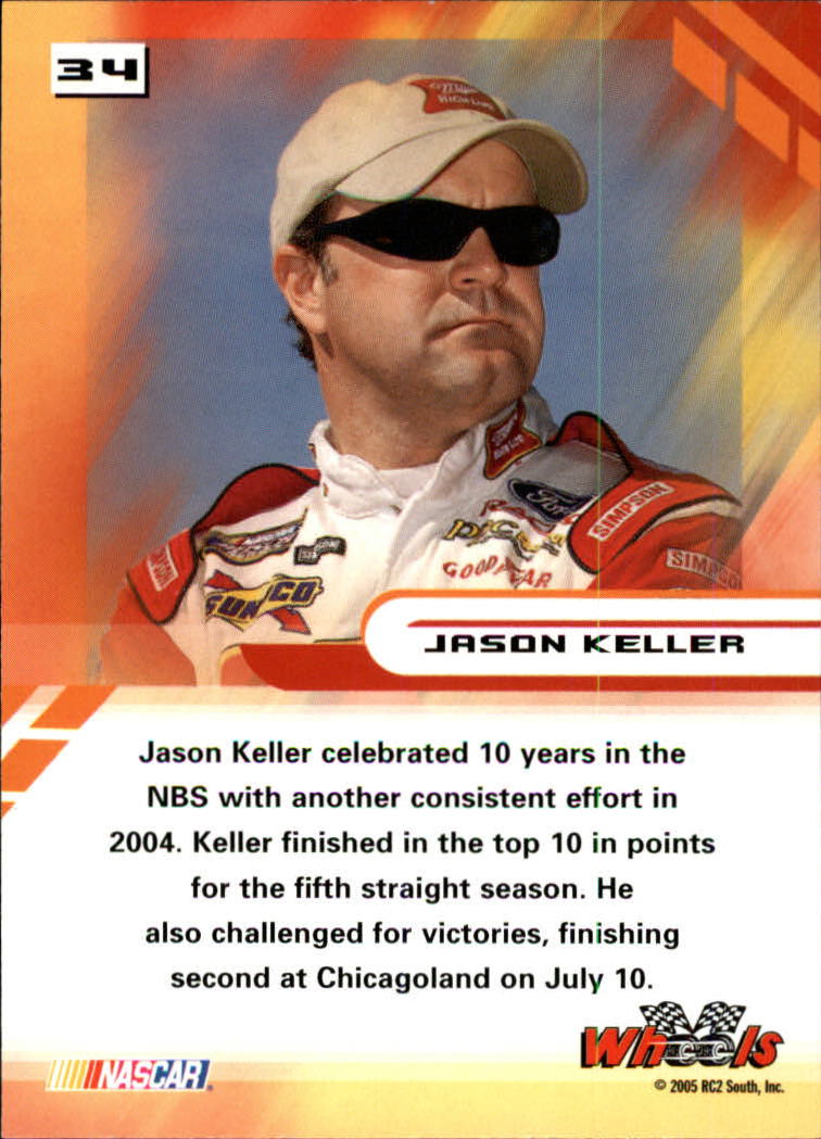 2005 Wheels High Gear #34 Jason Keller back image
