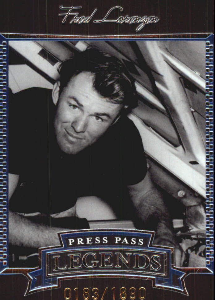 2005 Press Pass Legends Blue #7B Fred Lorenzen