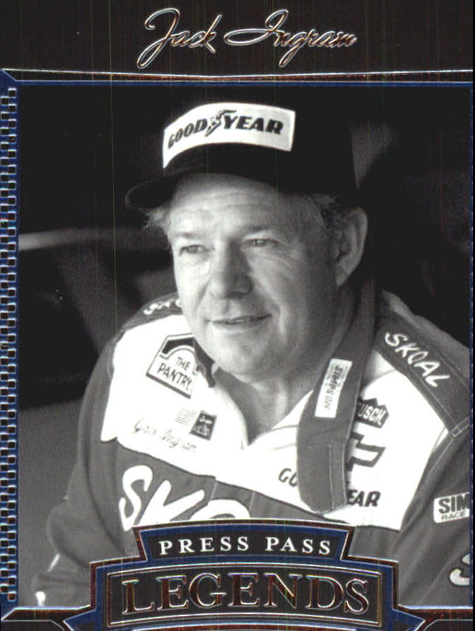 2005 Press Pass Legends Blue #14B Jack Ingram