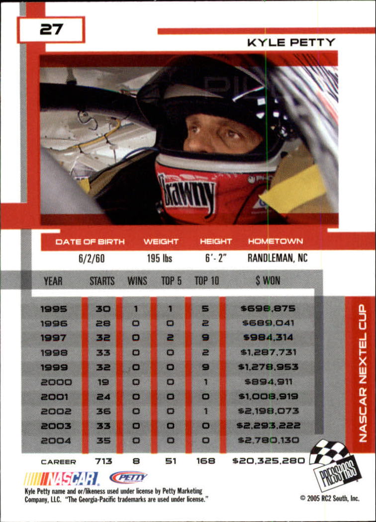 B0301- 2005 Press Pass Eclipse Racing 1-90 +Inserts-You Pick- 15+ FREE US SHIP - Picture 47 of 174