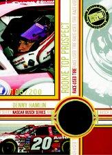 2005 Press Pass Top Prospects Memorabilia #DHT Denny Hamlin Tire