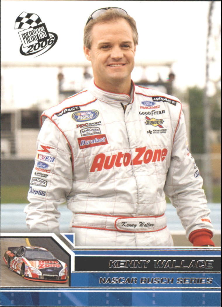 2006 Press Pass #36 Kenny Wallace NBS