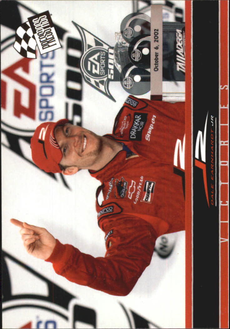2004 Press Pass Dale Earnhardt Jr. #25 Dale Jr. V Talladega Oct. '02
