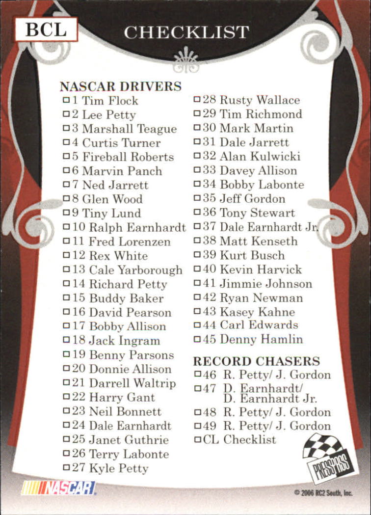 B1050- 2006 Presse Pass Legenden Rennen 1-50 + Einsätze -du Pick- 15 + - Bild 158 von 158