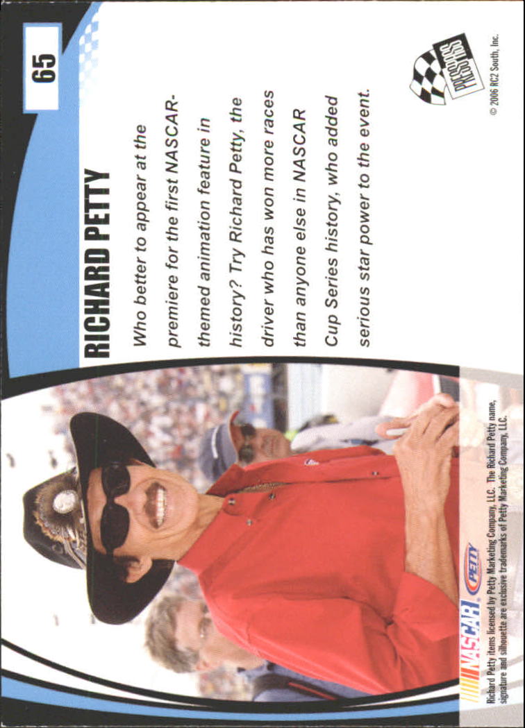 2006 Press Pass Optima #65 Richard Petty CP back image