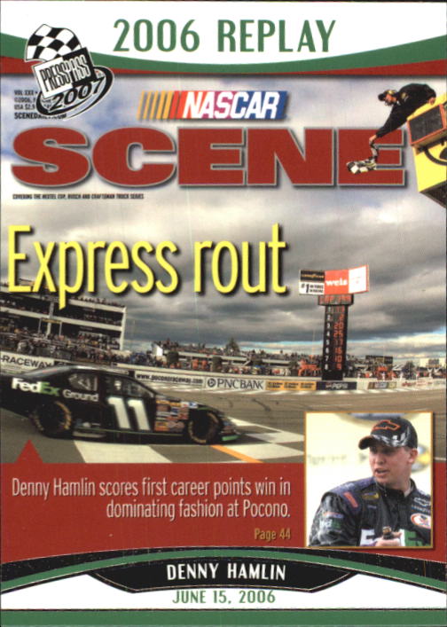 2007 Press Pass #90 Denny Hamlin NS