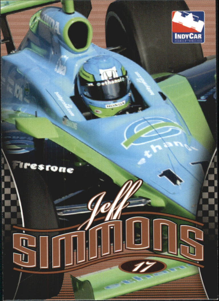 2007 Rittenhouse IRL #41 Jeff Simmons' Car
