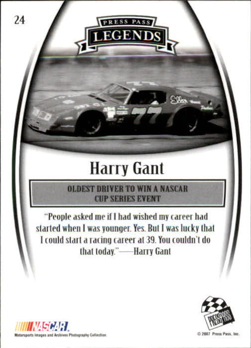 2007 Press Pass Legends Racing Card Pick (Base) - Picture 23 of 87