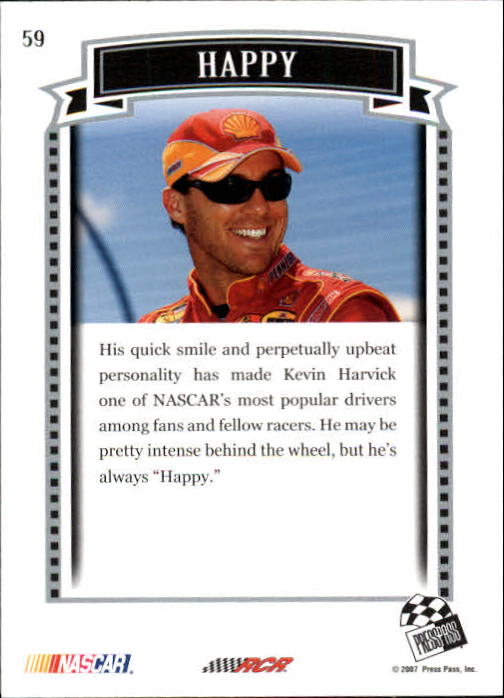 2007 Press Pass Legends Racing Card Pick (Base) - Picture 73 of 87