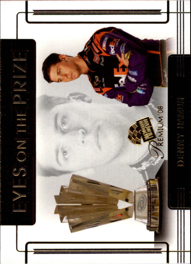 2008 Press Pass Premium #65 Denny Hamlin EOP