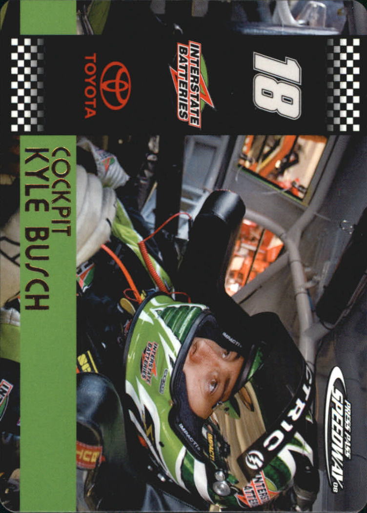 2008 Press Pass Speedway Cockpit #CP5 Kyle Busch