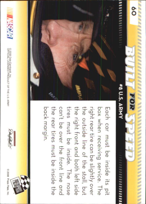 B2486- 2009 Press Pass Racing Card #s 1-218 -You Pick- 15+ FREE US SHIP - Picture 99 of 397