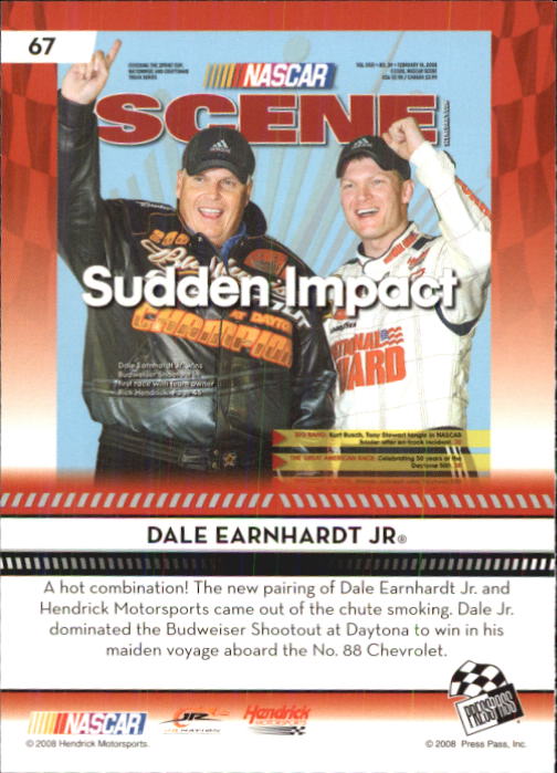 B2486- 2009 Press Pass Racing Card #s 1-218 -You Pick- 15+ FREE US SHIP - Picture 113 of 397