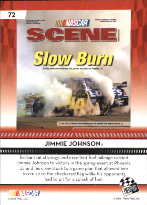 B2486- 2009 Press Pass Racing Card #s 1-218 -You Pick- 15+ FREE US SHIP - Picture 123 of 397