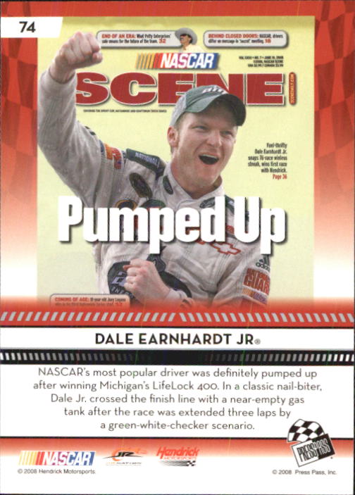 B2486- 2009 Press Pass Racing Card #s 1-218 -You Pick- 15+ FREE US SHIP - Picture 127 of 397