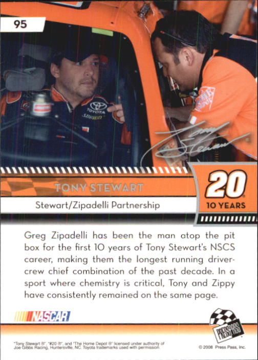 B2486- 2009 Press Pass Racing Card #s 1-218 -You Pick- 15+ FREE US SHIP - Picture 163 of 397