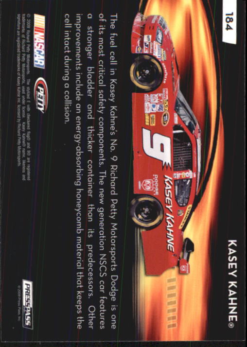 B2486- 2009 Press Pass Racing Card #s 1-218 -You Pick- 15+ FREE US SHIP - Picture 333 of 397