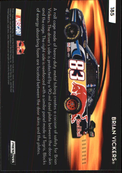B2486- 2009 Press Pass Racing Card #s 1-218 -You Pick- 15+ FREE US SHIP - Picture 335 of 397