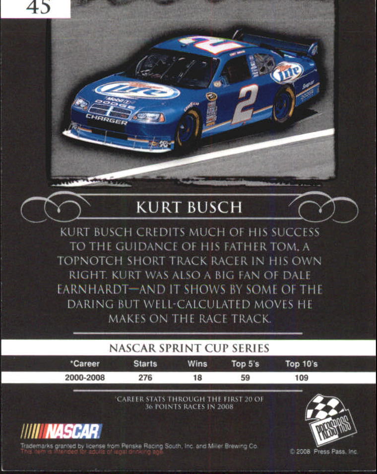 A9999- 2008 Presse Pass Legenden Blau Rennen Karten -du Pick- 15 + Free US - Bild 45 von 63