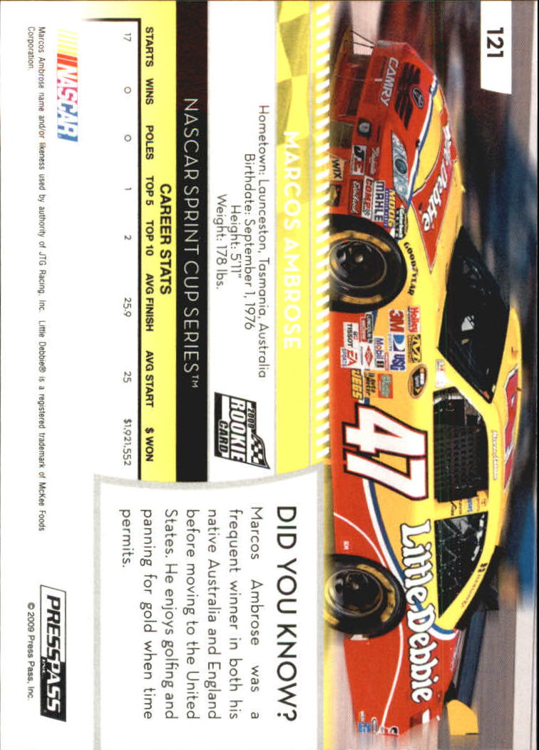 B2486- 2009 Presse Pass Blau Rennen Karte #S 1-220 -du Pick- 15 + Free US Schiff - Bild 243 von 439