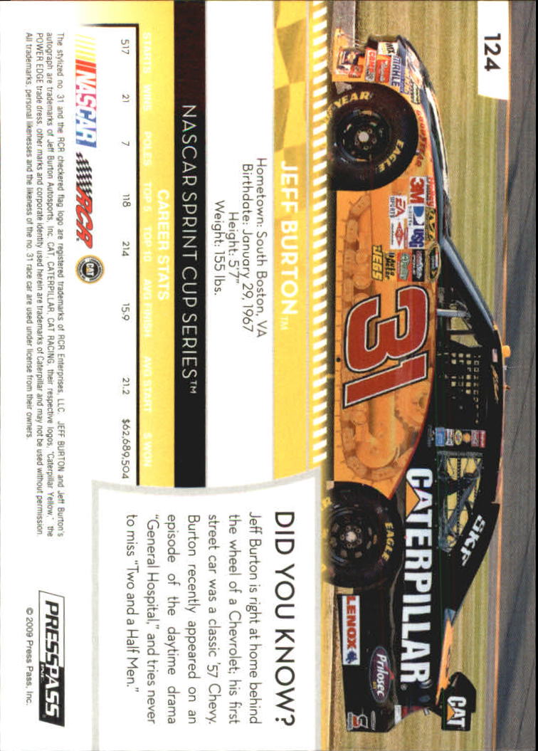 B2486- 2009 Presse Pass Blau Rennen Karte #S 1-220 -du Pick- 15 + Free US Schiff - Bild 249 von 439
