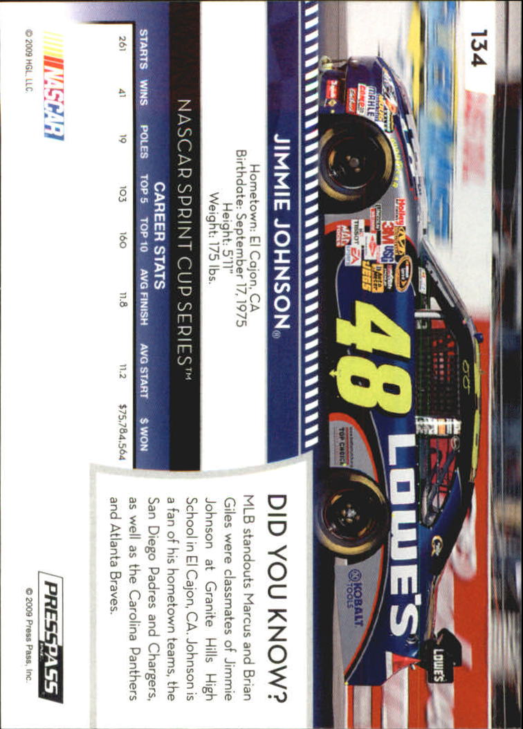 B2486- 2009 Presse Pass Blau Rennen Karte #S 1-220 -du Pick- 15 + Free US Schiff - Bild 269 von 439