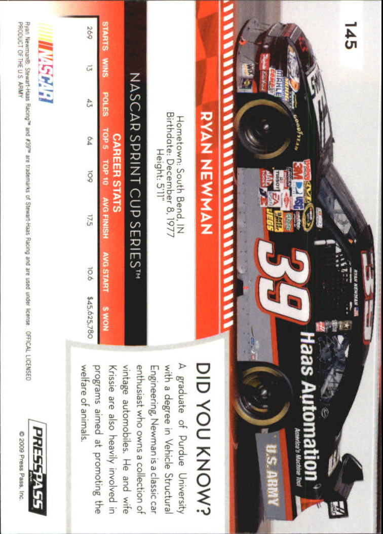 B2486- 2009 Presse Pass Blau Rennen Karte #S 1-220 -du Pick- 15 + Free US Schiff - Bild 291 von 439
