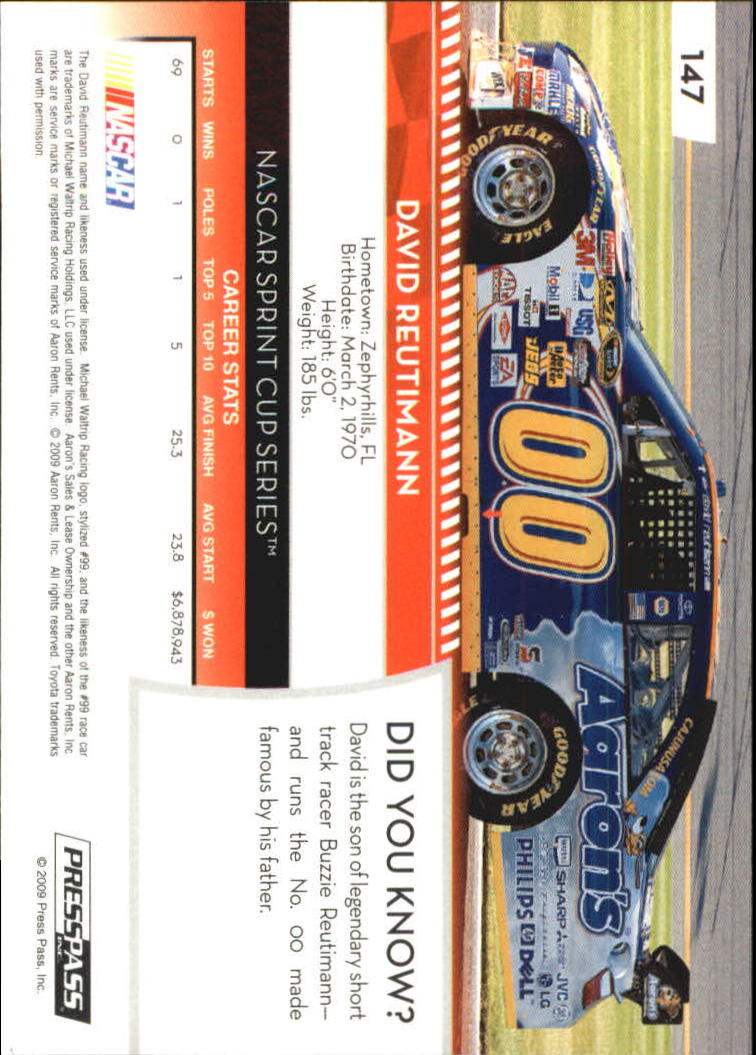 B2486- 2009 Presse Pass Blau Rennen Karte #S 1-220 -du Pick- 15 + Free US Schiff - Bild 295 von 439