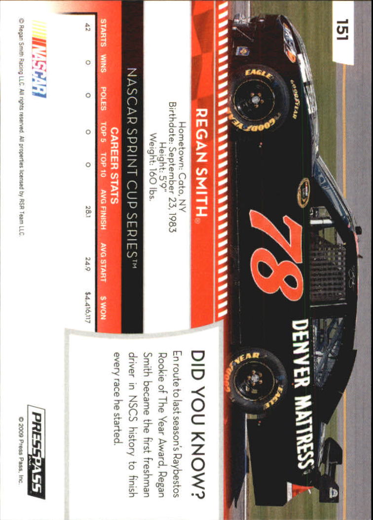 B2486- 2009 Presse Pass Blau Rennen Karte #S 1-220 -du Pick- 15 + Free US Schiff - Bild 303 von 439