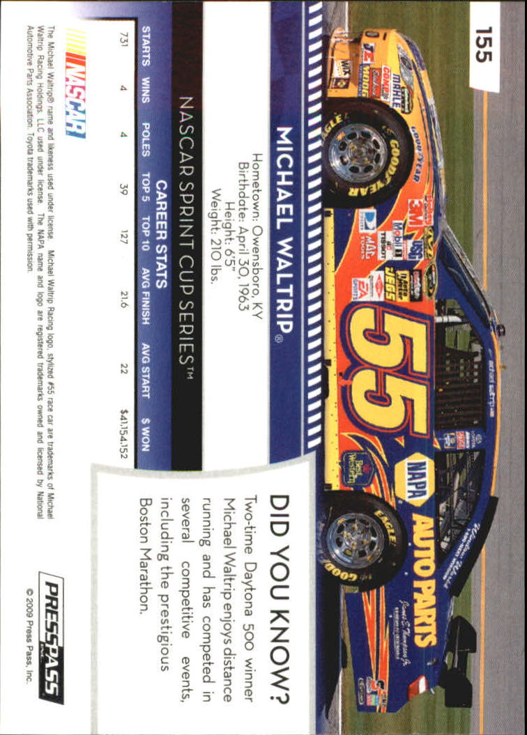 B2486- 2009 Presse Pass Blau Rennen Karte #S 1-220 -du Pick- 15 + Free US Schiff - Bild 311 von 439