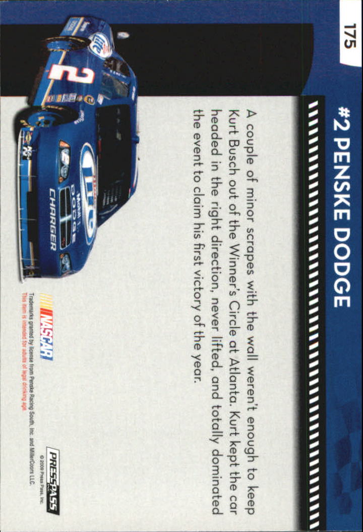 B2486- 2009 Presse Pass Blau Rennen Karte #S 1-220 -du Pick- 15 + Free US Schiff - Bild 351 von 439
