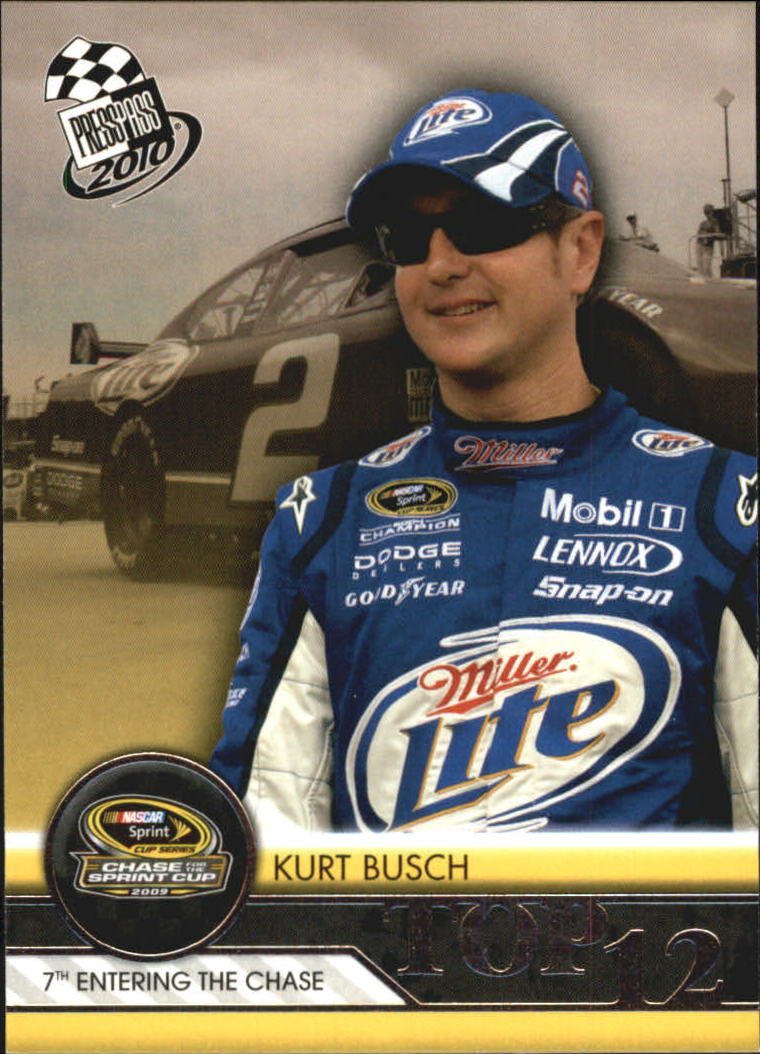 2010 Press Pass #115 Kurt Busch T12