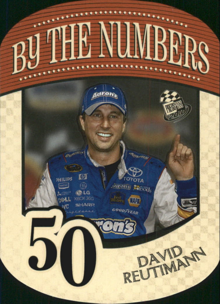 2010 Press Pass By The Numbers #BN50 David Reutimann