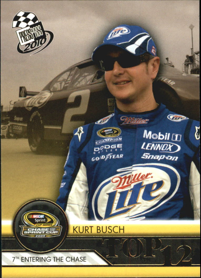 2010 Press Pass Gold #115 Kurt Busch T12