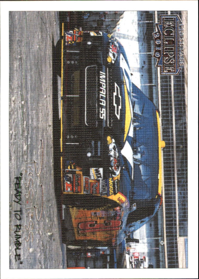 2010 Press Pass Eclipse #39 Jeff Burton's Car