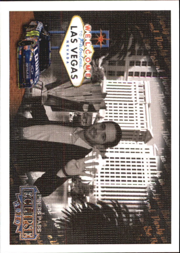 2010 Press Pass Eclipse #66 Jimmie Johnson 4X Vegas