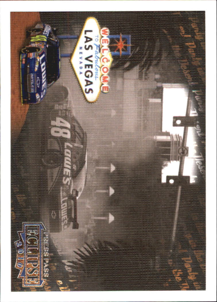 2010 Press Pass Eclipse #68 Jimmie Johnson's Car Burnout