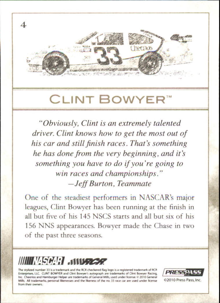 A9839- 2010 Press Pass Eclipse Gold Racing #s 1-90 -You Pick- 15+ FREE US SHIP - Picture 9 of 75