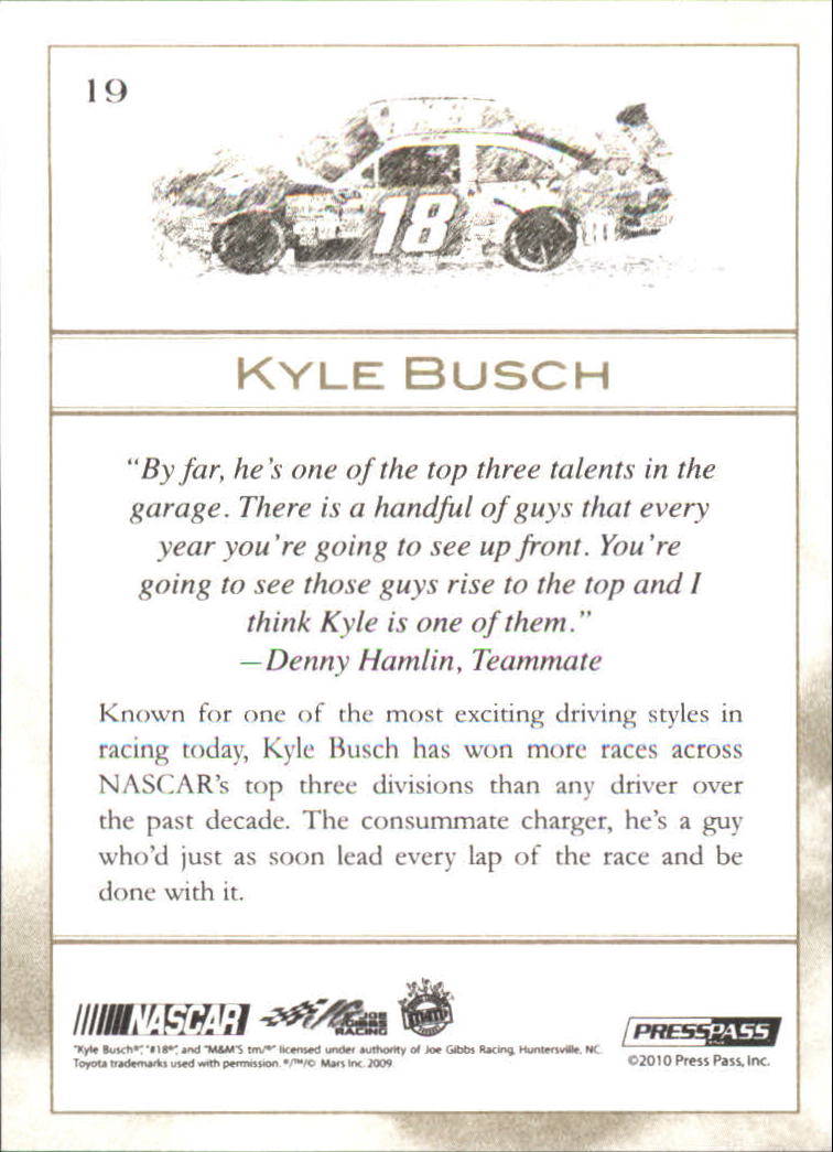 A9839- 2010 Press Pass Eclipse Gold Racing #s 1-90 -You Pick- 15+ FREE US SHIP - Picture 21 of 75