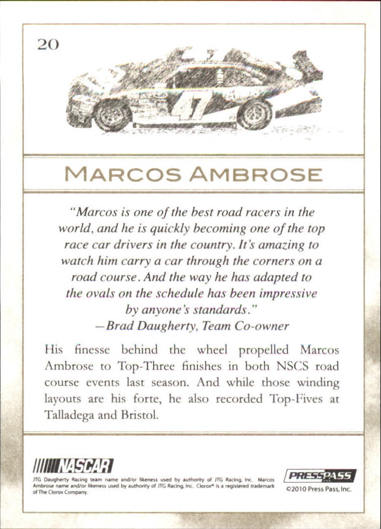 A9839- 2010 Press Pass Eclipse Gold Racing #s 1-90 -You Pick- 15+ FREE US SHIP - Picture 23 of 75