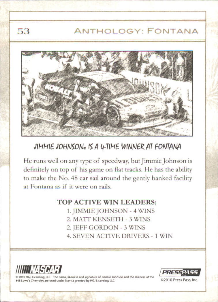 A9839- 2010 Press Pass Eclipse Gold Racing #s 1-90 -You Pick- 15+ FREE US SHIP - Picture 53 of 75