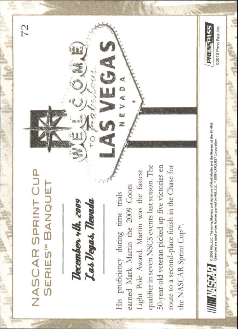 A9839- 2010 Press Pass Eclipse Gold Racing #s 1-90 -You Pick- 15+ FREE US SHIP - Picture 67 of 75