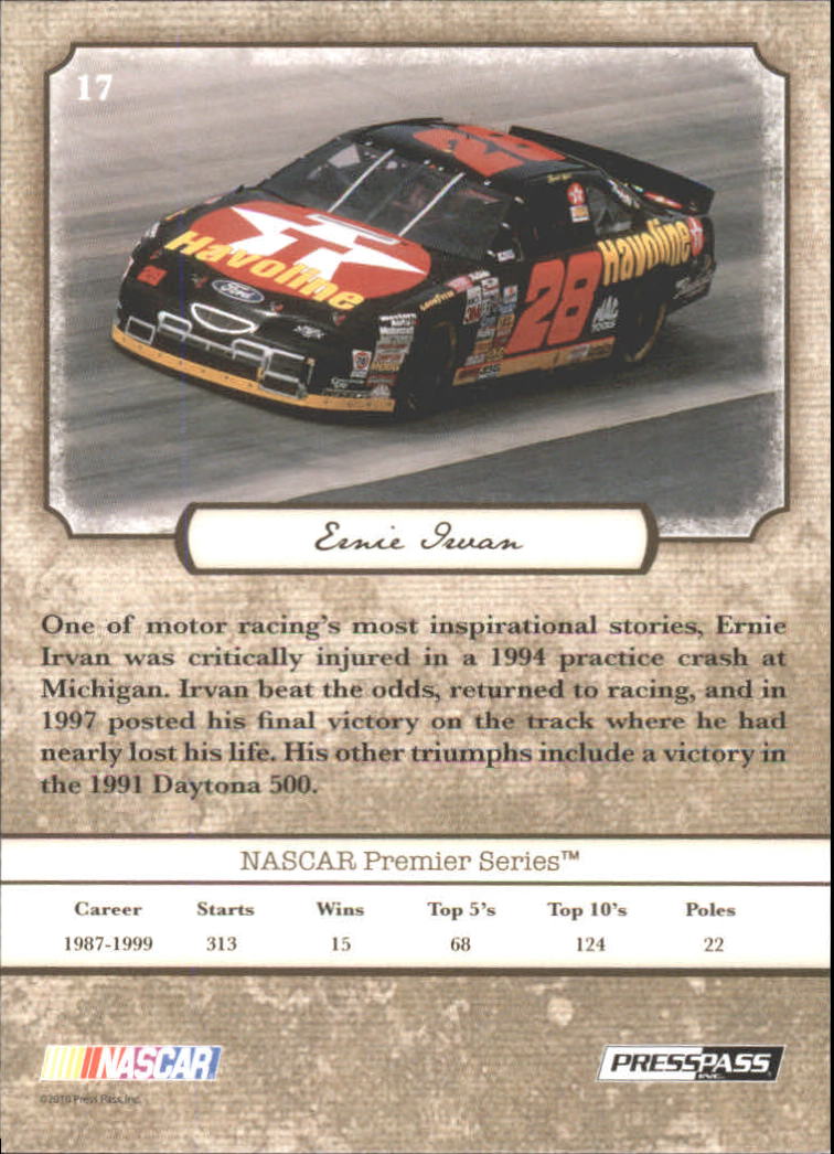 B6803- 2010 Press Pass Legends Racing Card #s 1-80-You Pick- 15+ FREE US SHIP - Picture 27 of 127