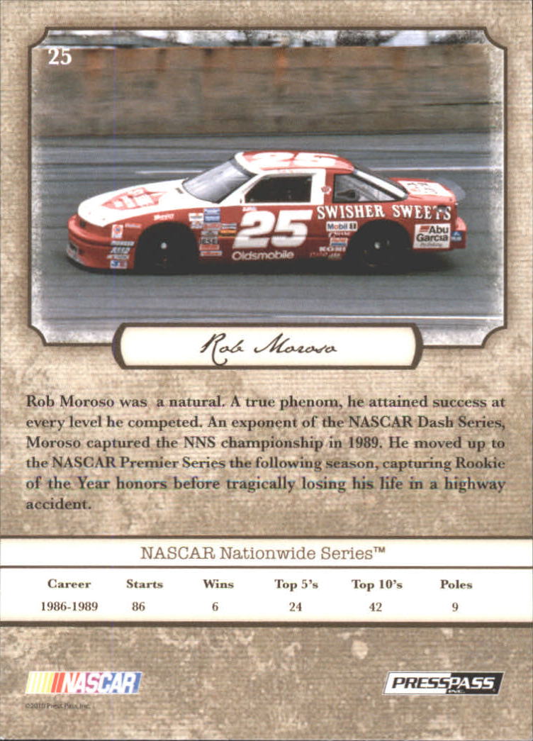 B6803- 2010 Press Pass Legends Racing Card #s 1-80-You Pick- 15+ FREE US SHIP - Picture 41 of 127