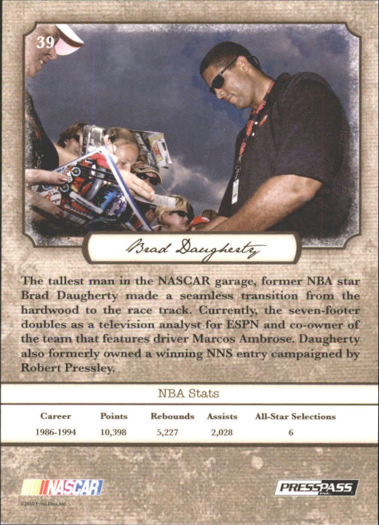 B6803- 2010 Press Pass Legends Racing Card #s 1-80-You Pick- 15+ FREE US SHIP - Picture 59 of 127
