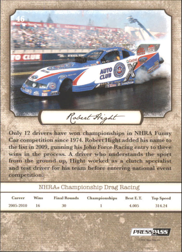 B6803- 2010 Press Pass Legends Racing Card #s 1-80-You Pick- 15+ FREE US SHIP - Picture 67 of 127