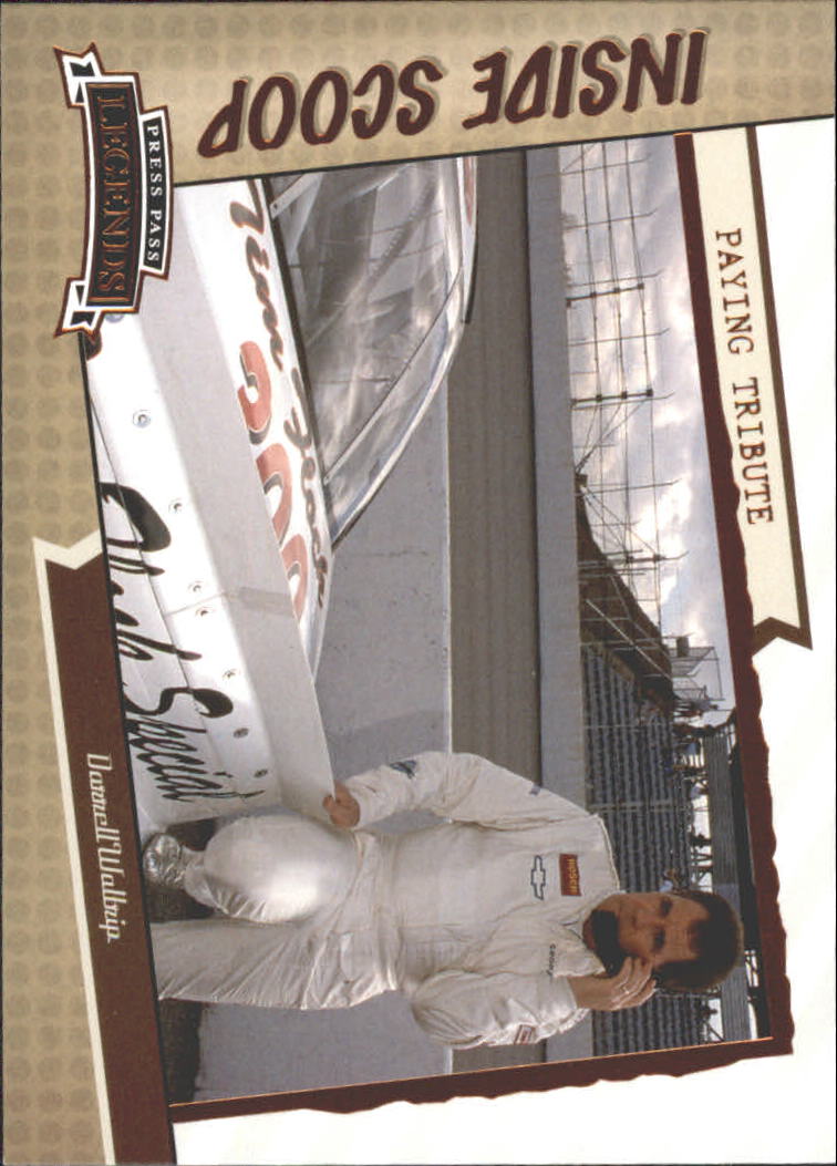 2011 Press Pass Legends #78 Paying Tribute IS/Darrell Waltrip