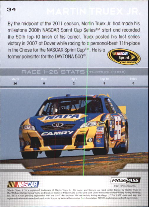 B6646- 2012 Presse Pass Rennen Karten 1-100 + Einsätze -du Pick- 15 + Kostenlose - Bild 62 von 394