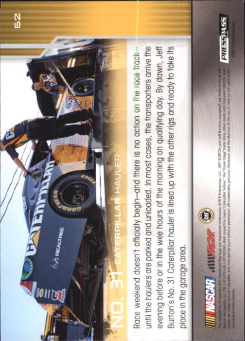 B6646- 2012 Presse Pass Rennen Karten 1-100 + Einsätze -du Pick- 15 + Kostenlose - Bild 118 von 394