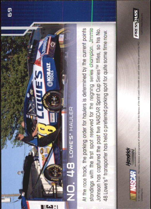 B6646- 2012 Presse Pass Rennen Karten 1-100 + Einsätze -du Pick- 15 + Kostenlose - Bild 132 von 394